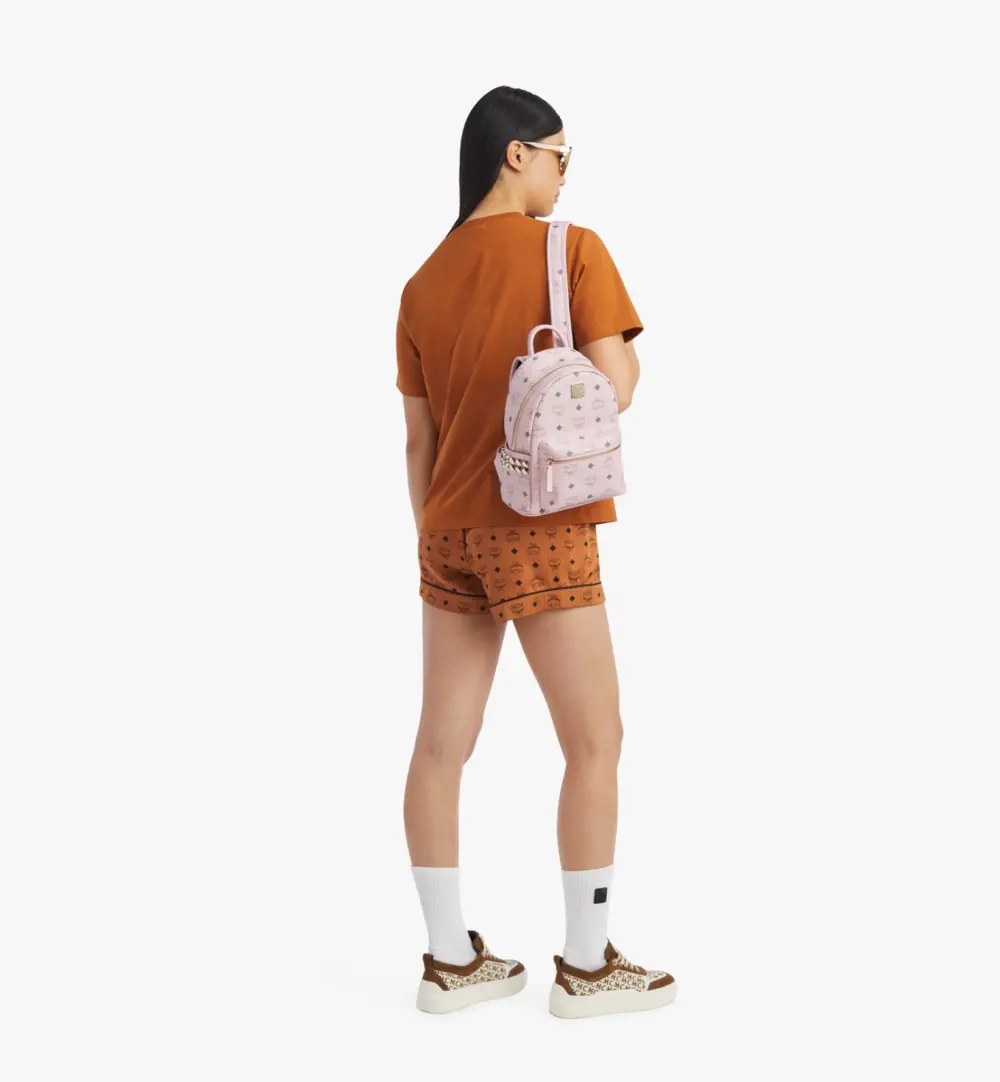Túi MCM Stark Side Studs Backpack in Visetos MMKAAVE10QH001 - Ảnh 4