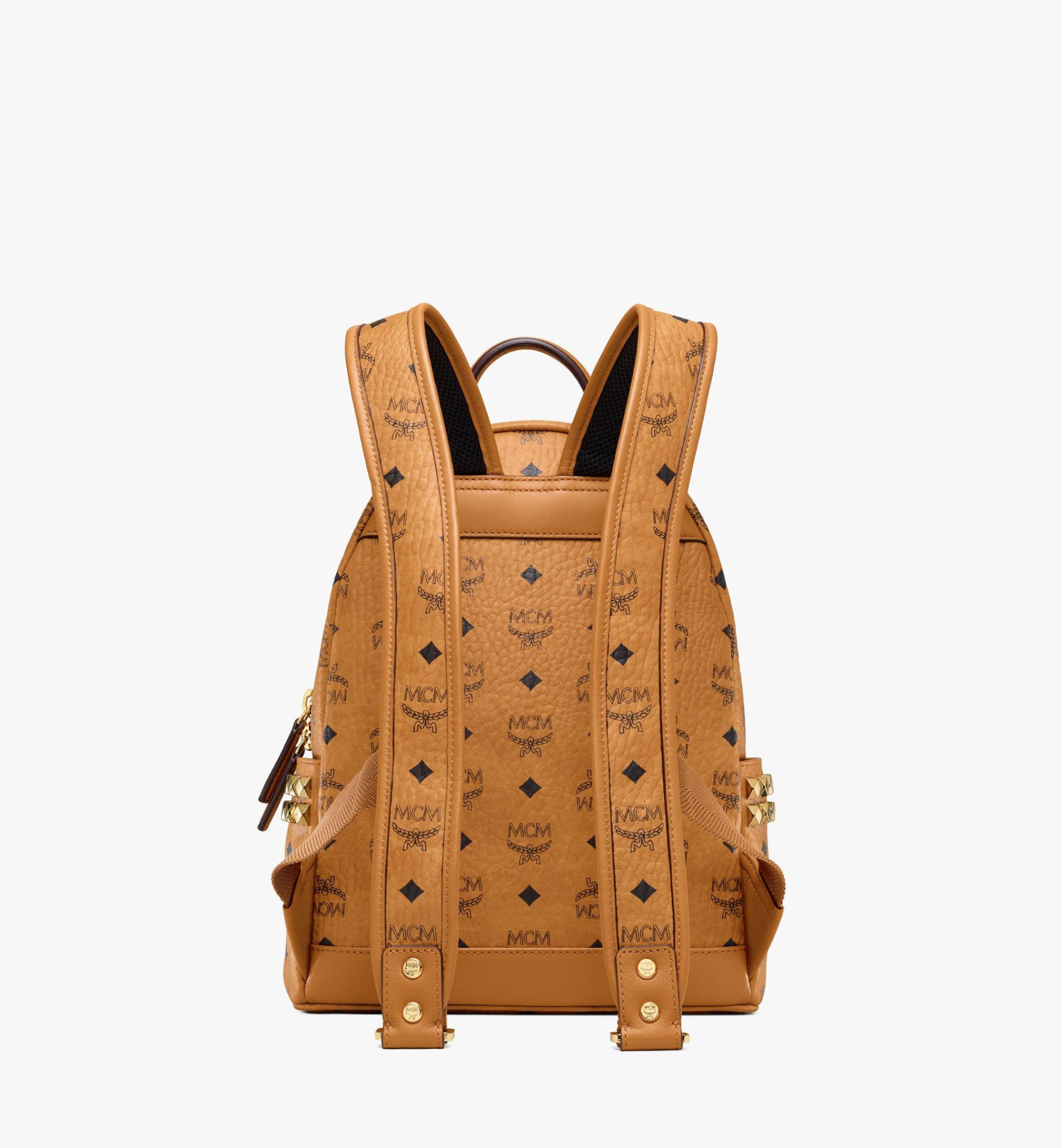 Balo MCM Stark Side Studs Backpack in Visetos MMKAAVE15CO001 - Ảnh 3