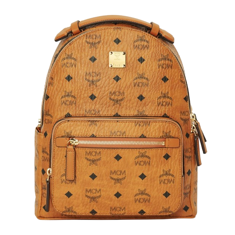 Balo MCM Stark Backpack Visetos 'Cognac' MMKASVE11CO001
