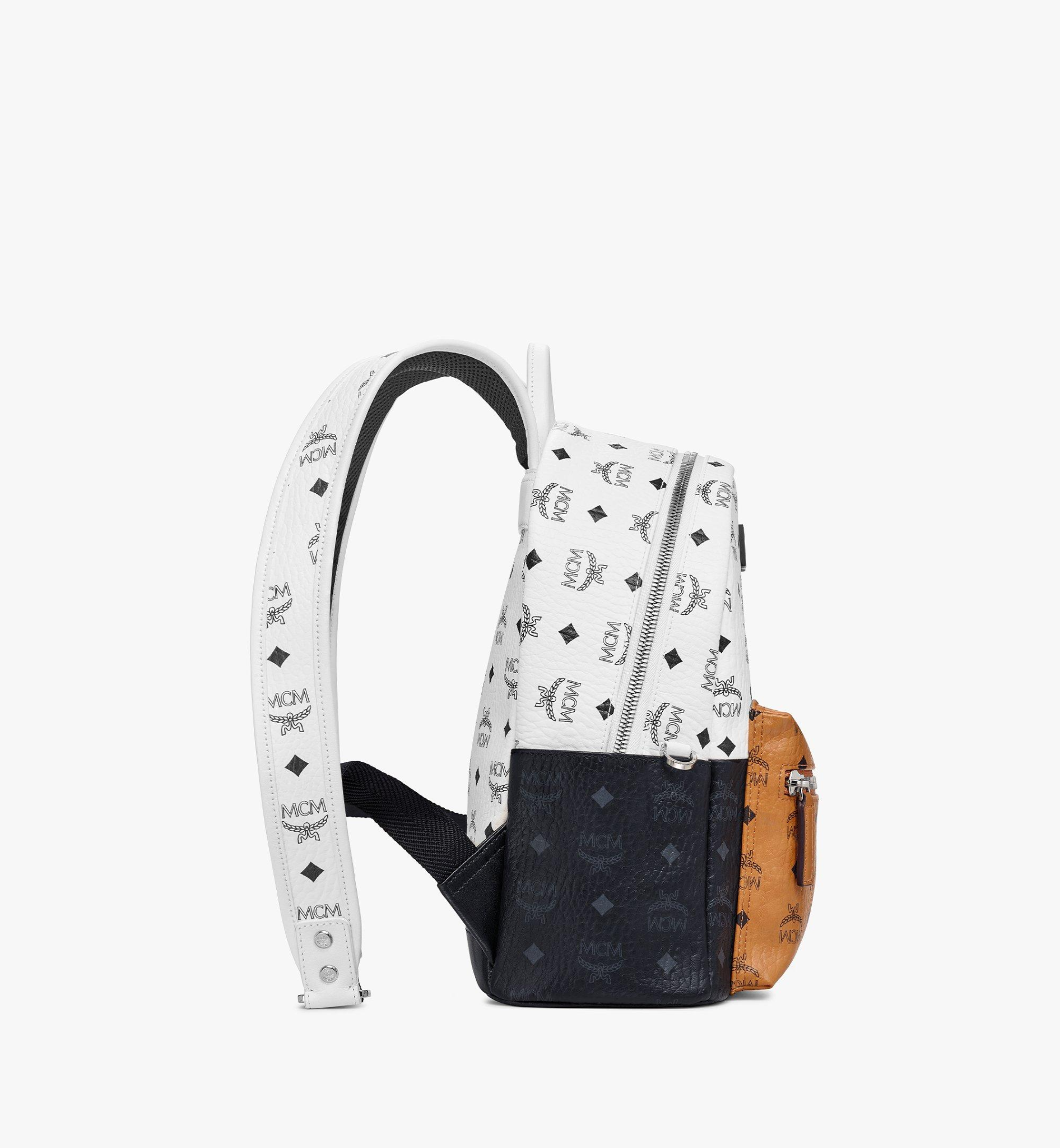 Balo MCM Stark Backpack in Visetos 'Mix' MMKBSVE03WT001 - Ảnh 3