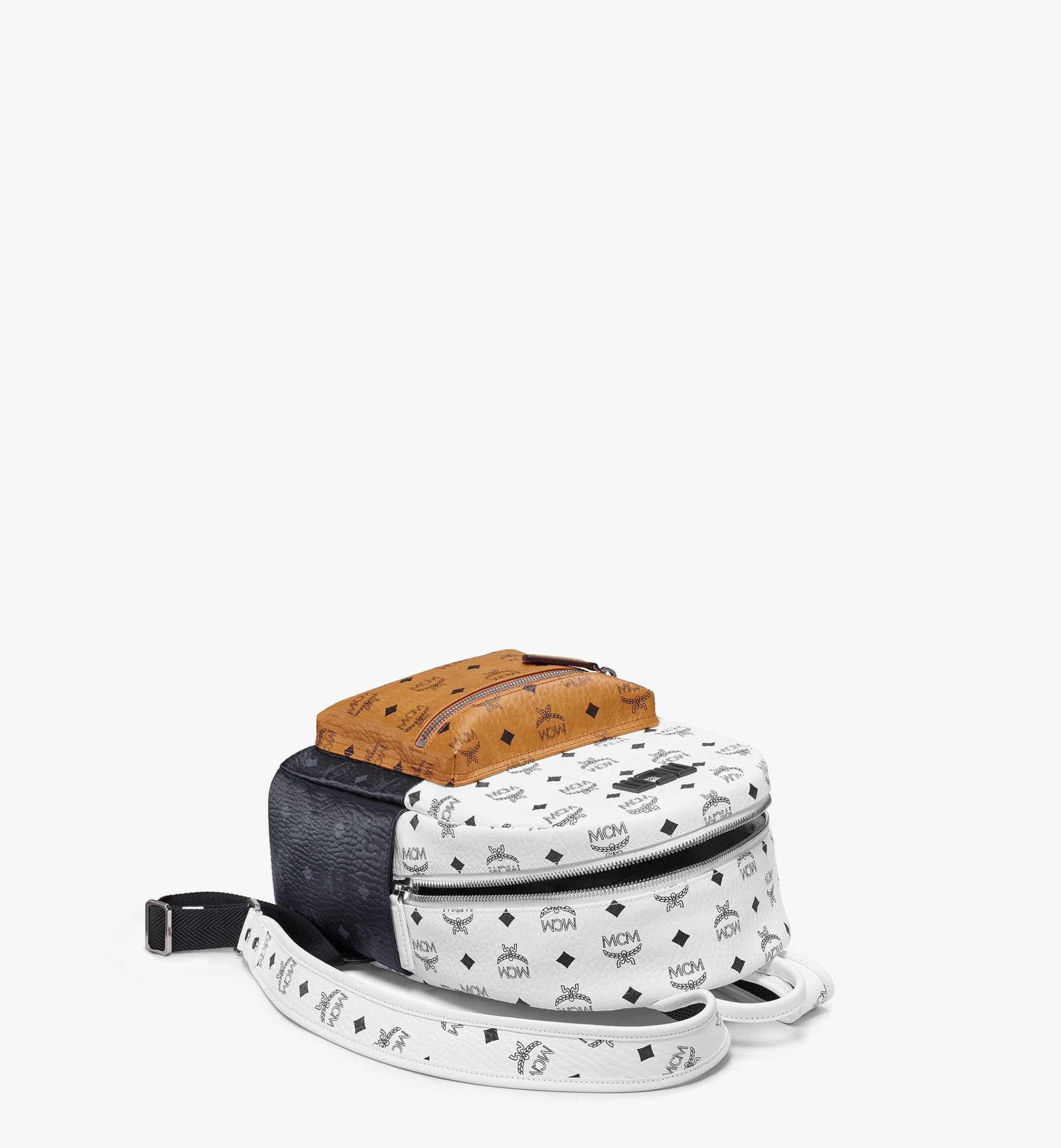 Balo MCM Stark Backpack in Visetos 'Mix' MMKBSVE03WT001 - Ảnh 4