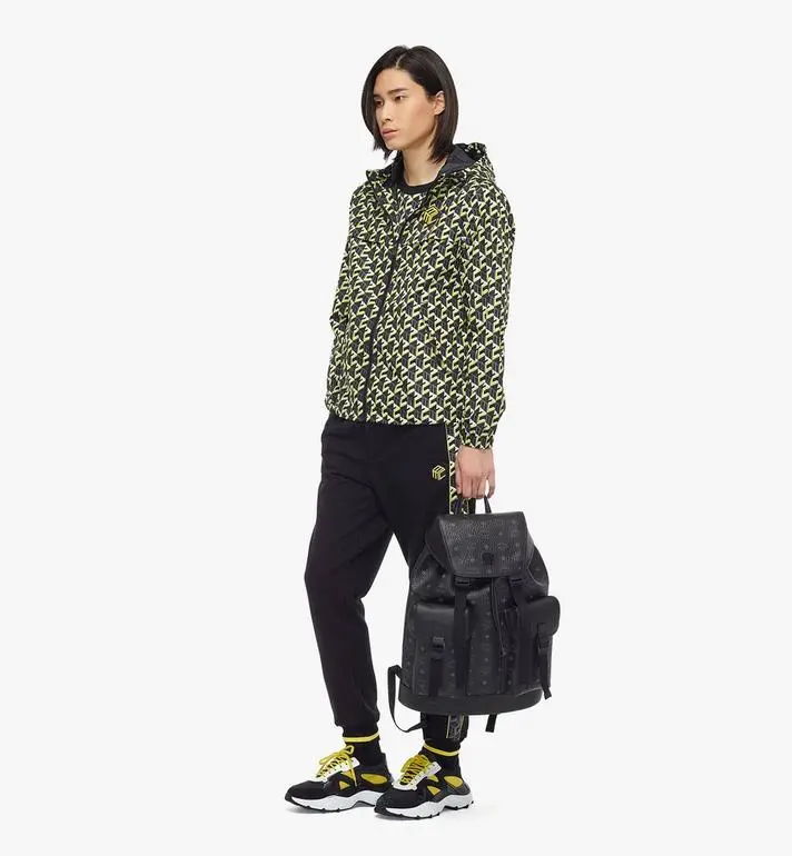Alternative view of Balo MCM Brandenburg Backpack Black MMKCSBG01BK001