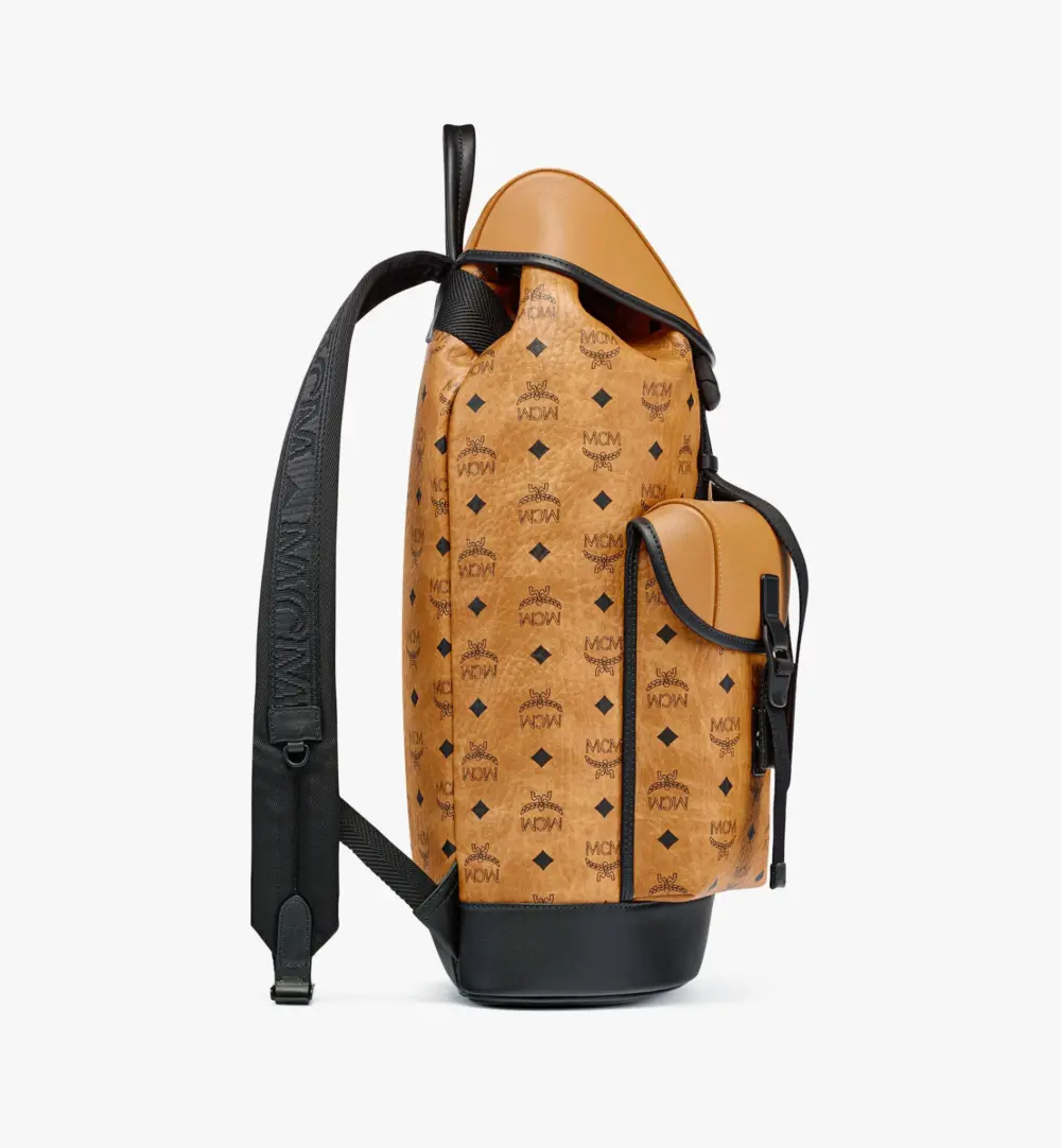 Alternative view of Balo MCM Brandenburg Cognac MMKCSBG01CO001