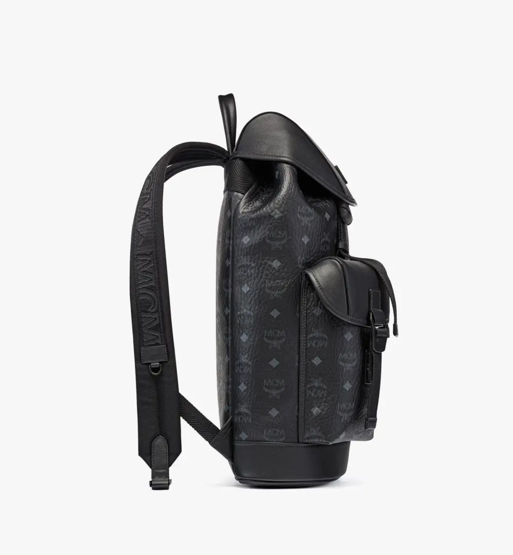 Alternative view of Balo MCM Brandenburg Backpack Black MMKCSBG02BK001