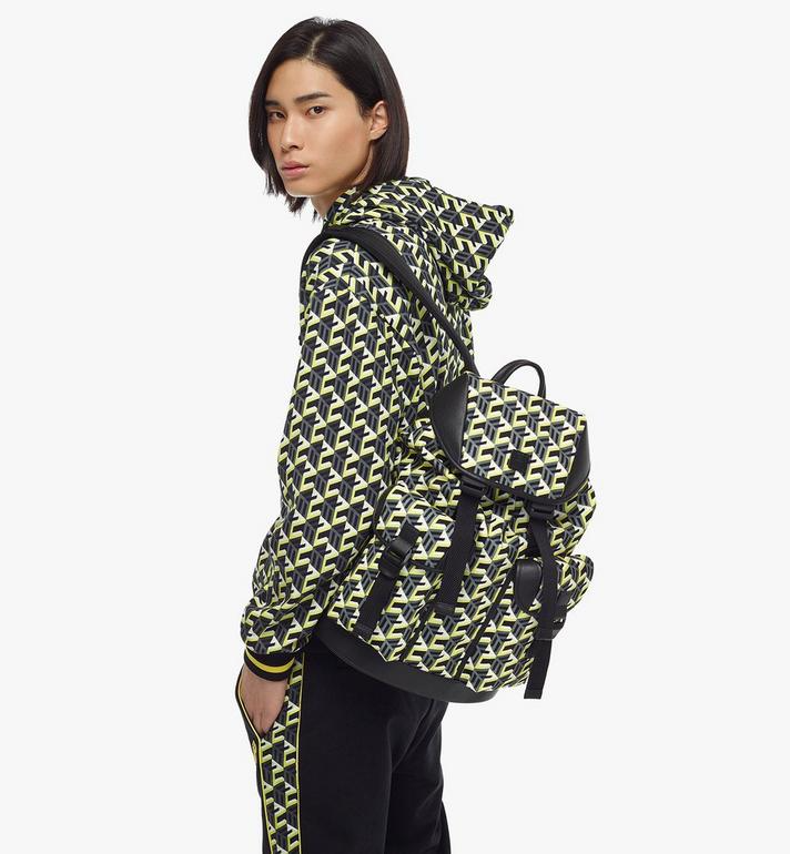 Balo MCM Brandenburg in Cubic Monogram MMKCSCK01YW001 - Ảnh 4