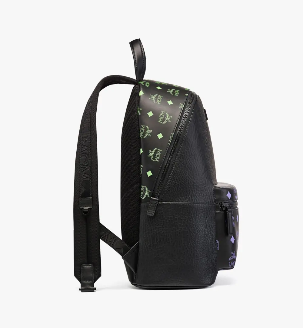 Alternative view of Balo MCM Stark Splash Logo Leather Black MMKCSSX02U6001