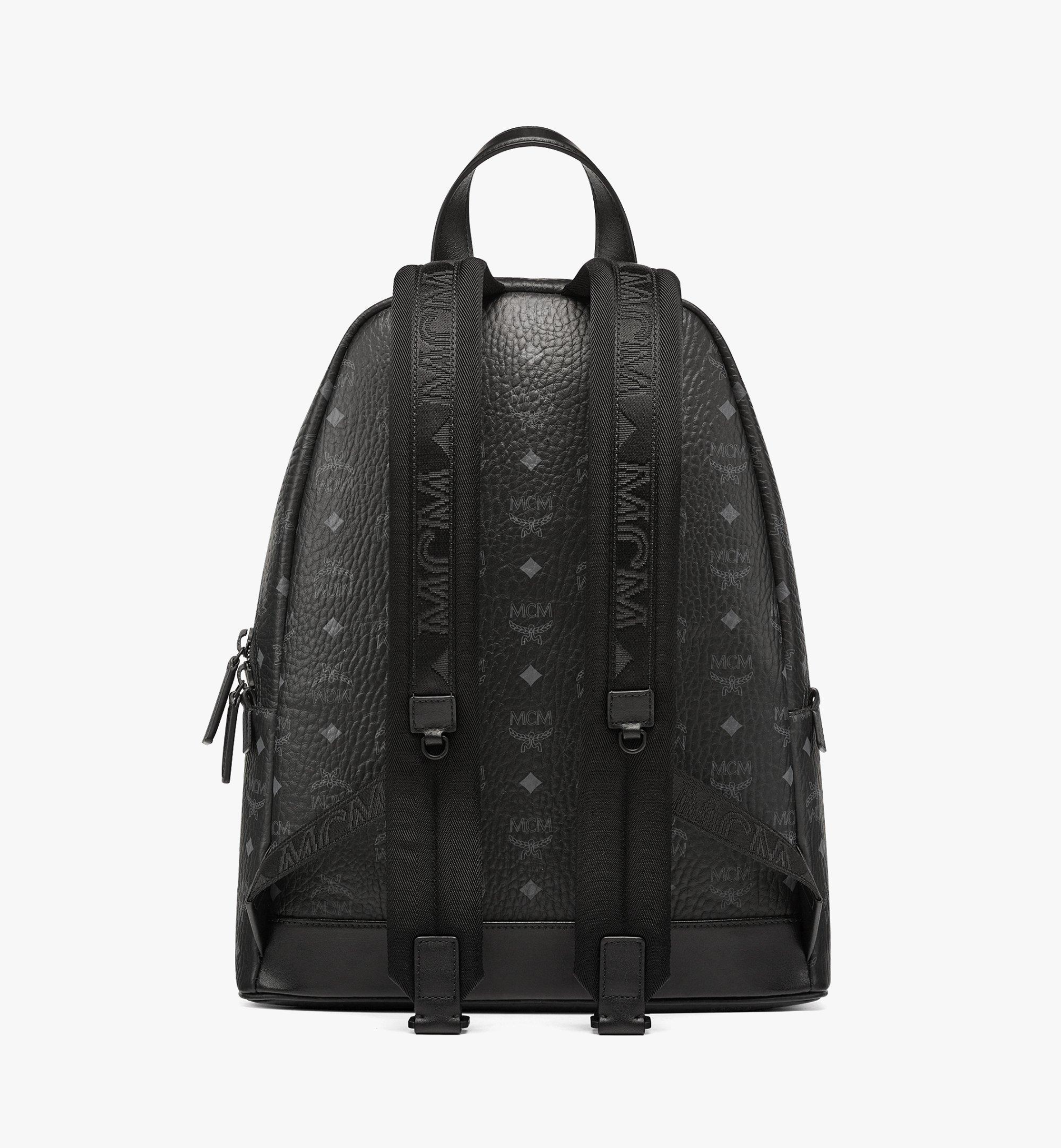 Balo MCM Stark Backpack in Visetos MMKCSVE01BK001 - Ảnh 5
