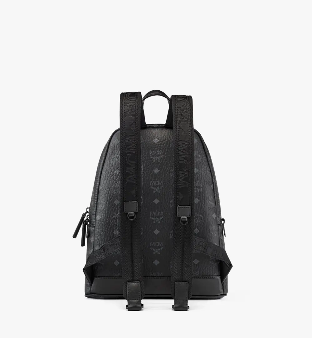 Balo MCM Stark Backpack in Visetos MMKCSVE02BK001 - Ảnh 3