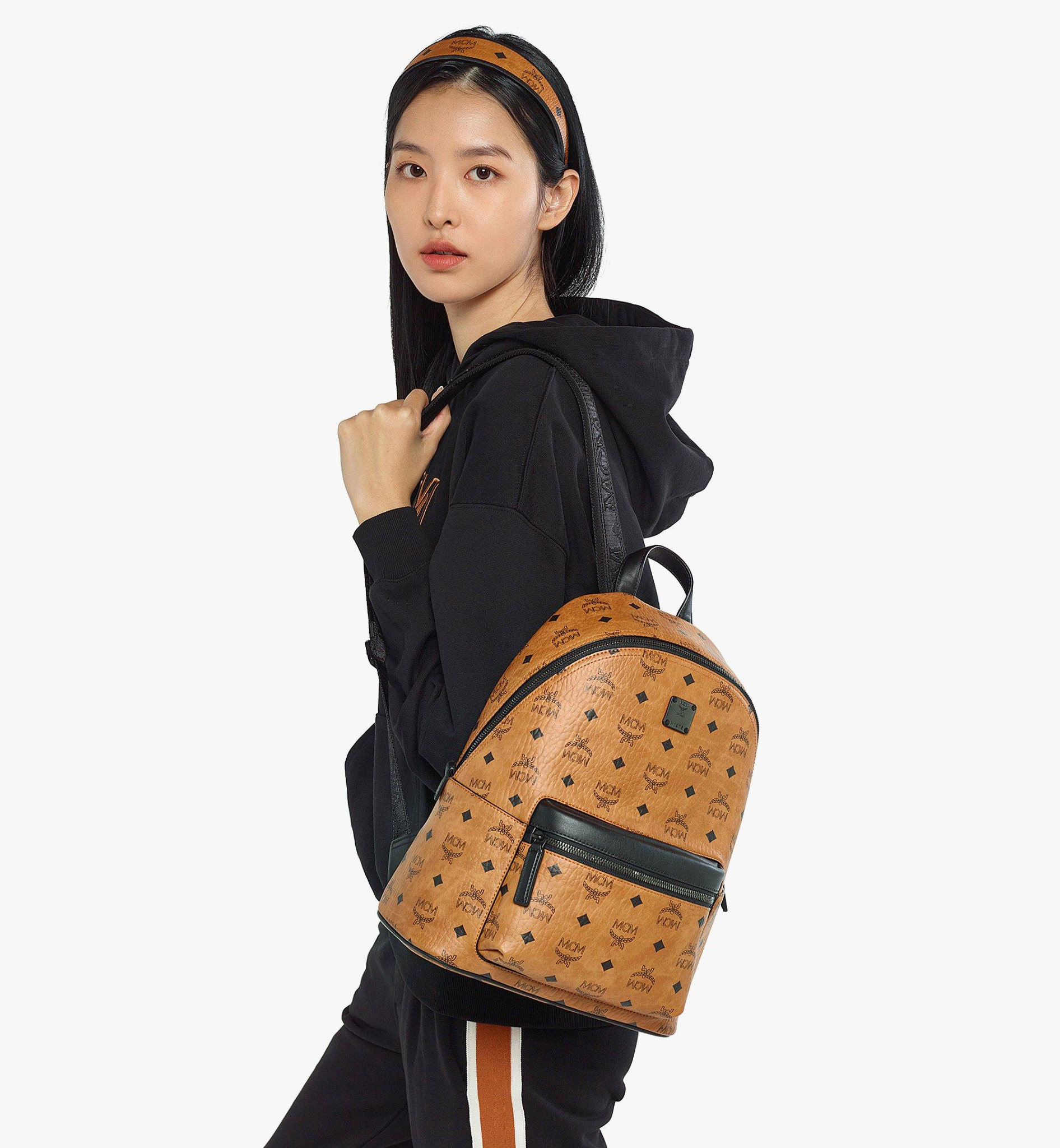 Balo MCM Stark Backpack in Visetos MMKCSVE02CO001 - Ảnh 4