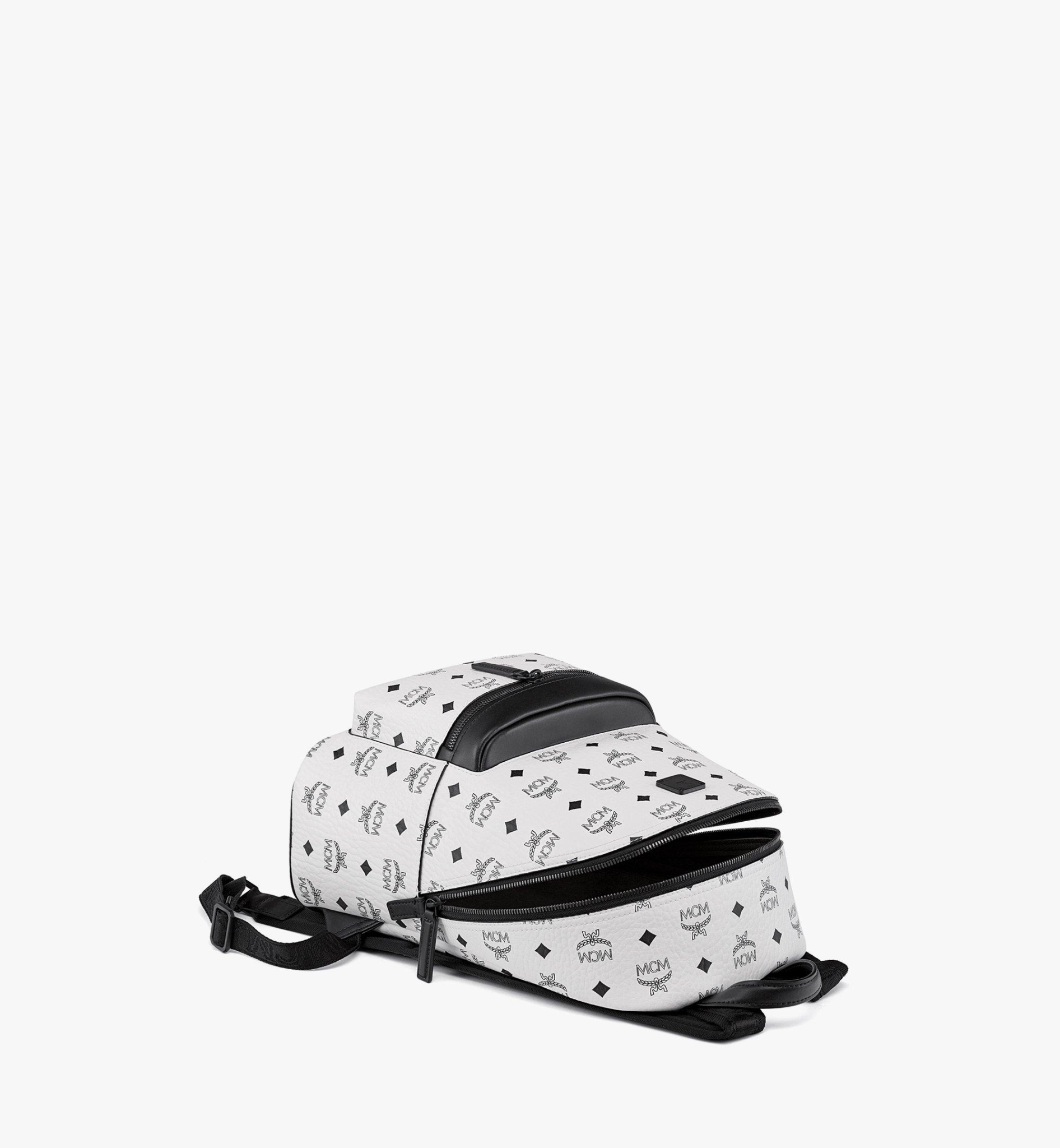 Balo MCM Stark Backpack in Visetos MMKCSVE02WT001 - Ảnh 3