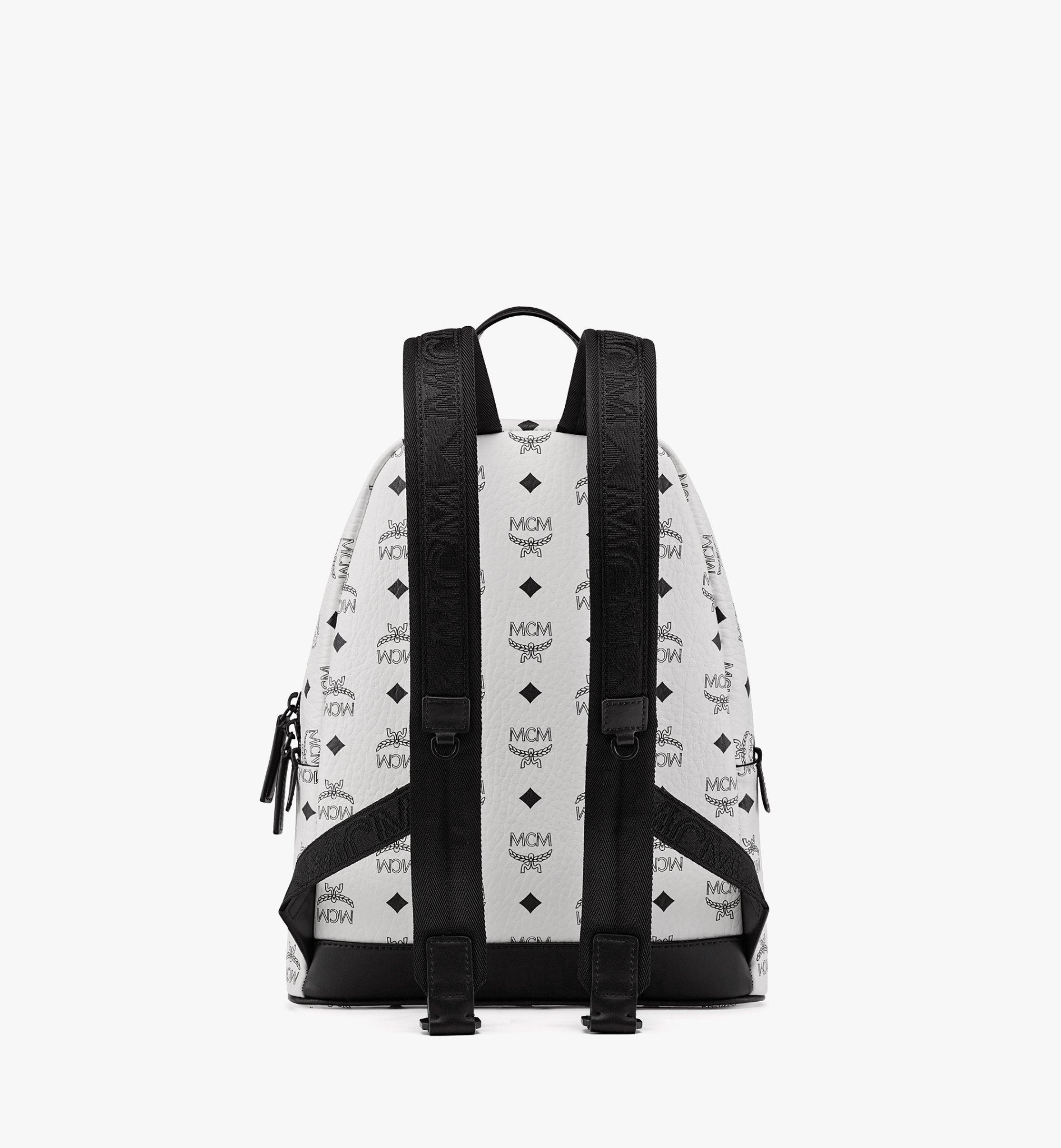 Balo MCM Stark Backpack in Visetos MMKCSVE02WT001 - Ảnh 2