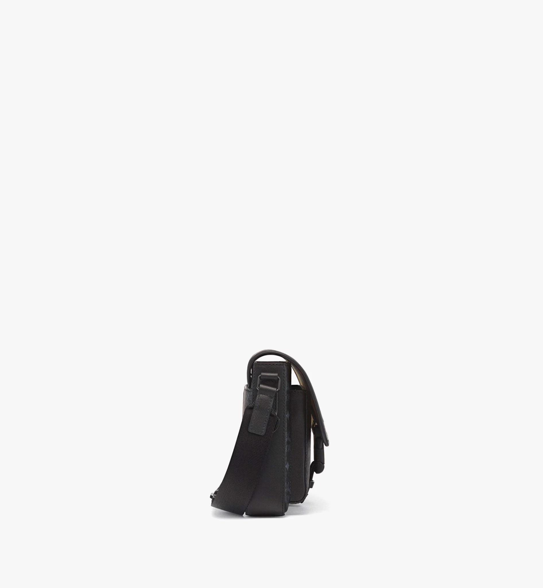 Túi MCM Klassik Messenger in Visetos 'Black' MMMCAKK01BK001 - Ảnh 2