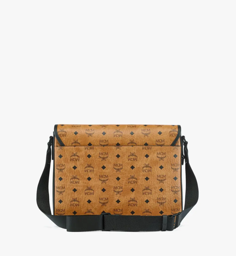 Alternative view of Túi MCM Klassik Messenger in Visetos 'Cognac' MMMCAKK02CO001