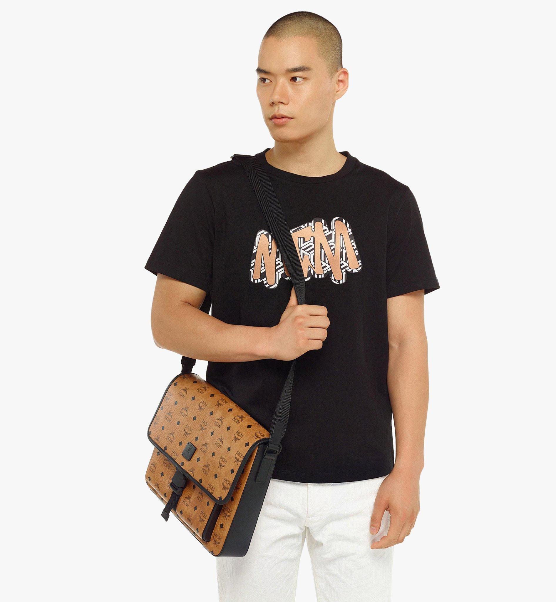 Túi MCM Klassik Messenger in Visetos 'Cognac' MMMCAKK02CO001 - Ảnh 4