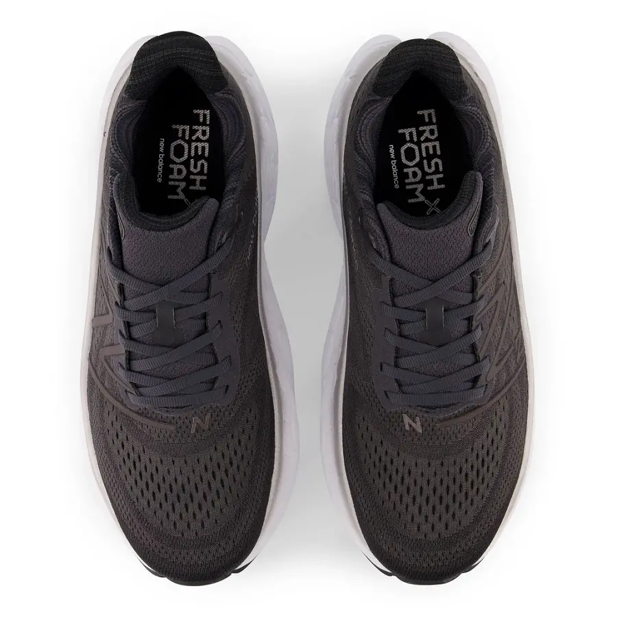 Giày New Balance Fresh Foam X More v4 2E Wide 'Black Phantom' MMORGG4 - Ảnh 3