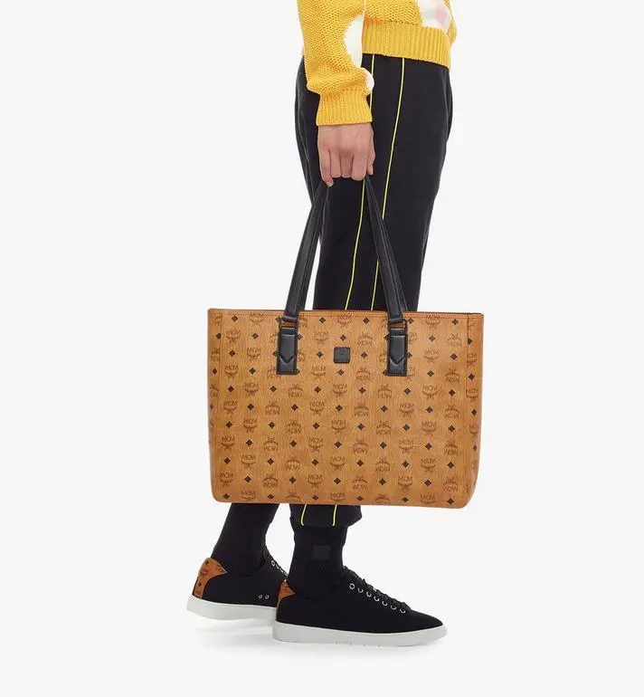 Túi MCM Klassik Shopper in Visetos MMPCSKC01CO001 - Ảnh 3