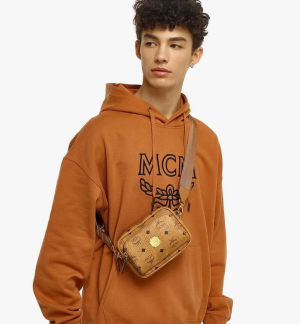 Alternative view of Túi MCM Aren Crossbody in Visetos 'Cognac' MMRAAKC03CO001