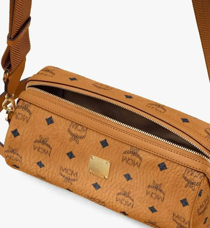 Túi MCM Klassik Crossbody Visetos 'Cognac' MMRASKC04CO001 - Ảnh 3