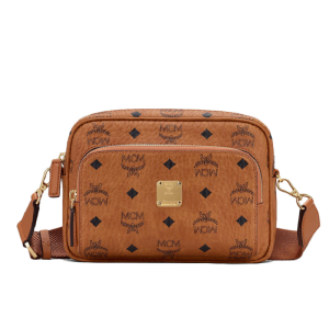 Túi MCM Klassik Crossbody Visetos 'Cognac' MMRASKC06CO001