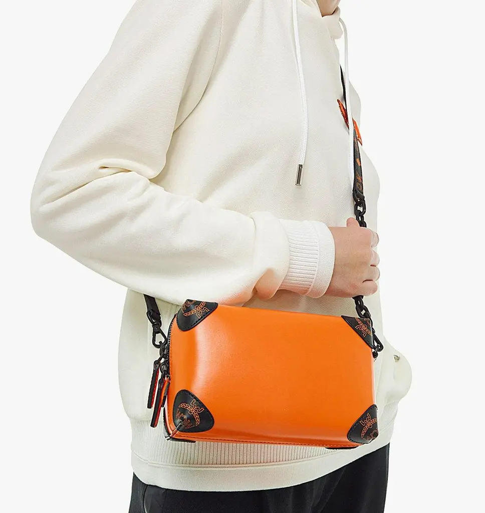 Túi MCM Soft Berlin Crossbody Spanish Cognac MMRBABF01O9001 - Ảnh 3