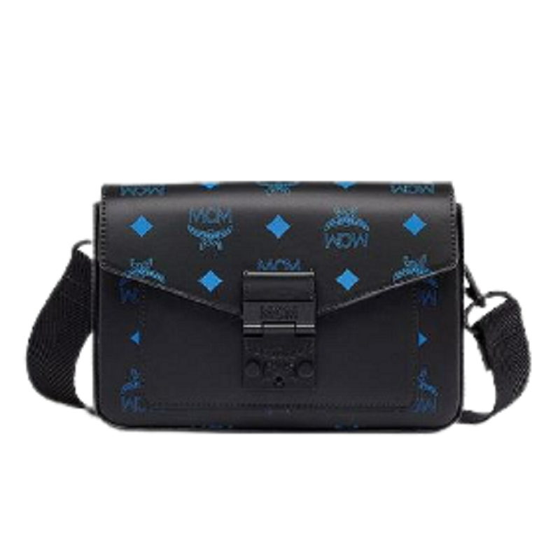 Túi MCM Millie Crossbody Splash Logo 'Black Blue' MMRBASX05H9001
