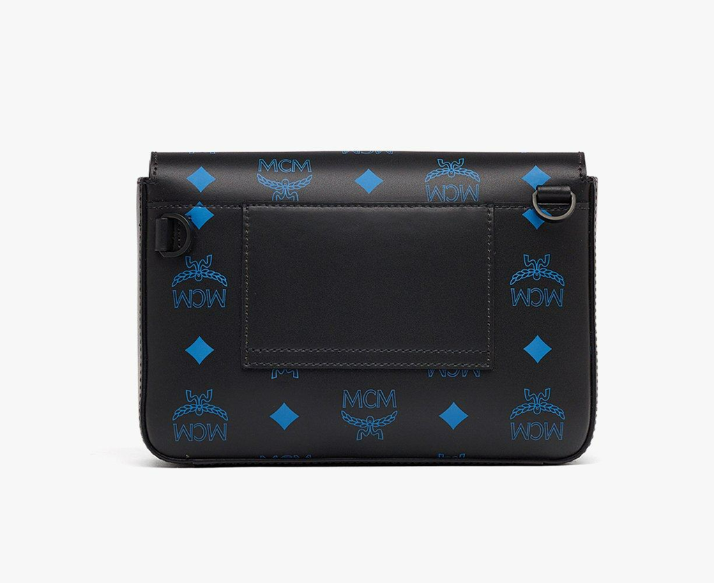 Túi MCM Millie Crossbody Splash Logo 'Black Blue' MMRBASX05H9001 - Ảnh 3