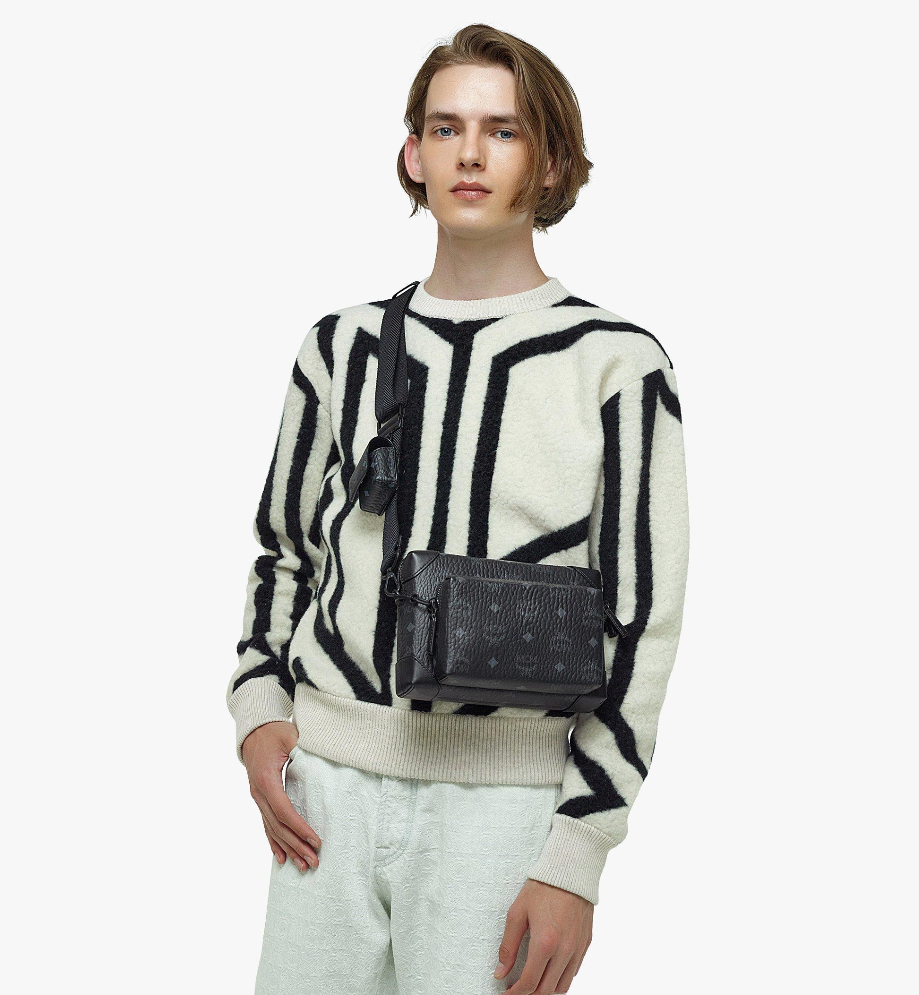 Túi MCM Soft Berlin Crossbody Black MMRBSBF05BK001 - Ảnh 3