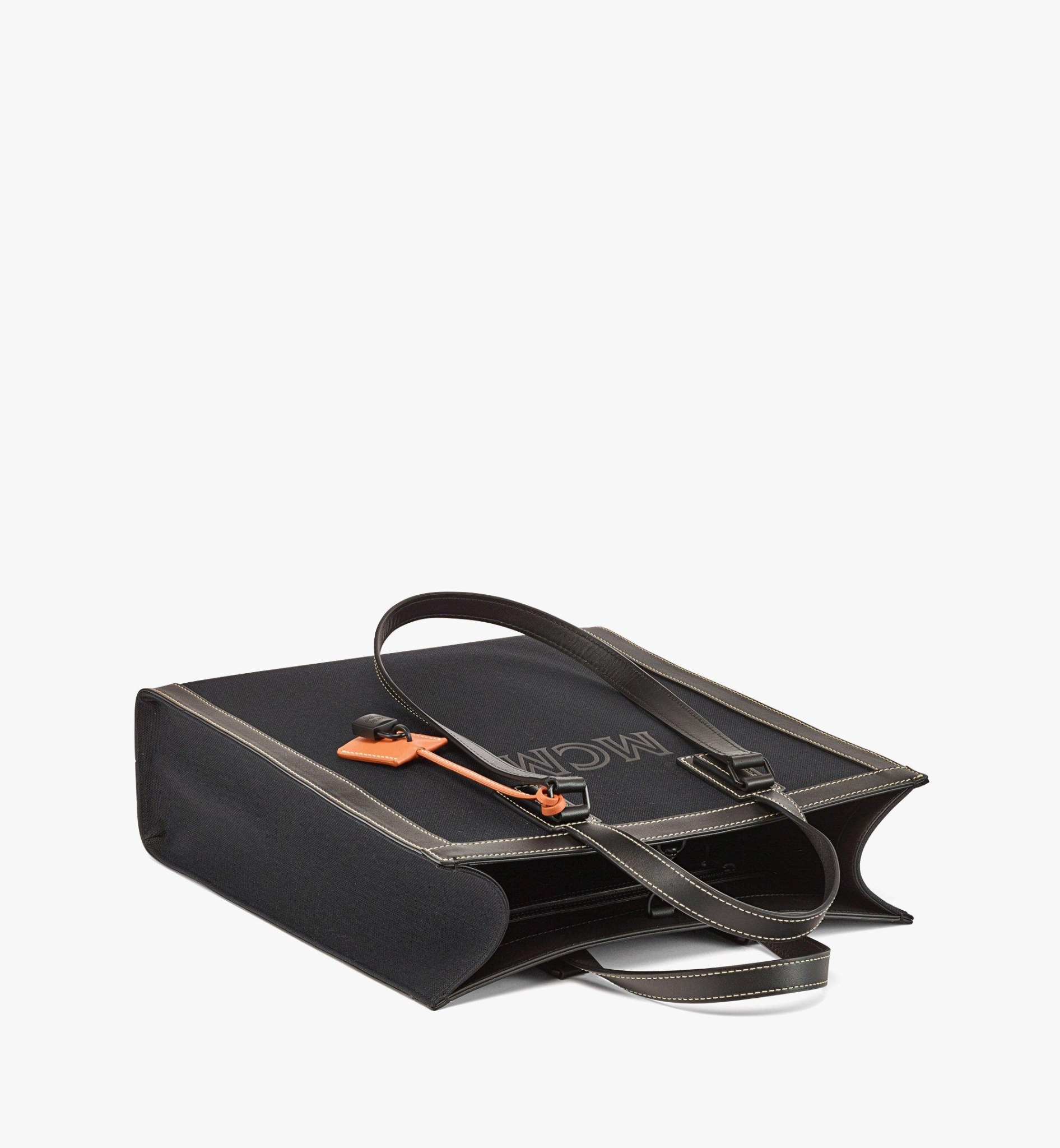 Túi MCM Klassik Tote in Napacot Canvas 'Black' MMTCAKK01BK001 - Ảnh 3
