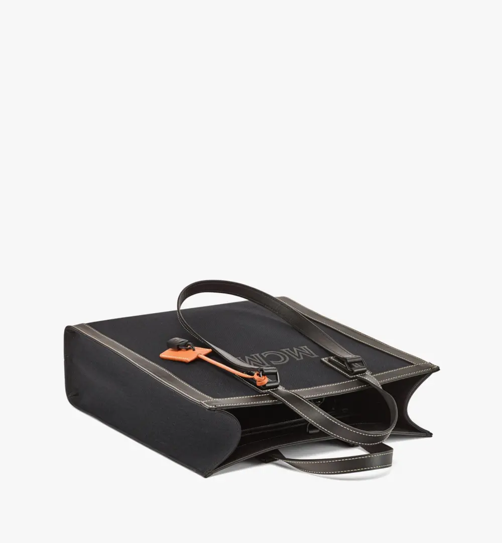 Túi MCM Klassik Tote in Napacot Canvas 'Black' MMTCAKK01BK001 - Ảnh 3