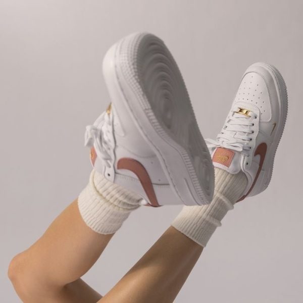 Cz0270 Nike Air Force White Rust Pink Giày Nike Air Force '07