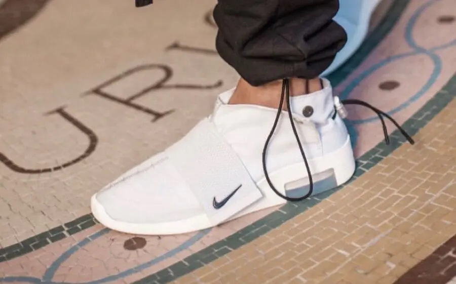 Giày Nike Air Fear Of God Moccasin Pure Platinum AT8086-001 - Ảnh 5