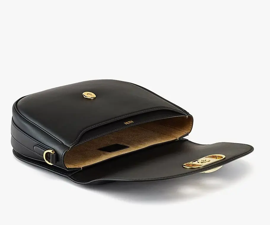 Túi MCM Mode Mena Crossbody in Nappa Leather MWRCSLM01BK001 - Ảnh 4