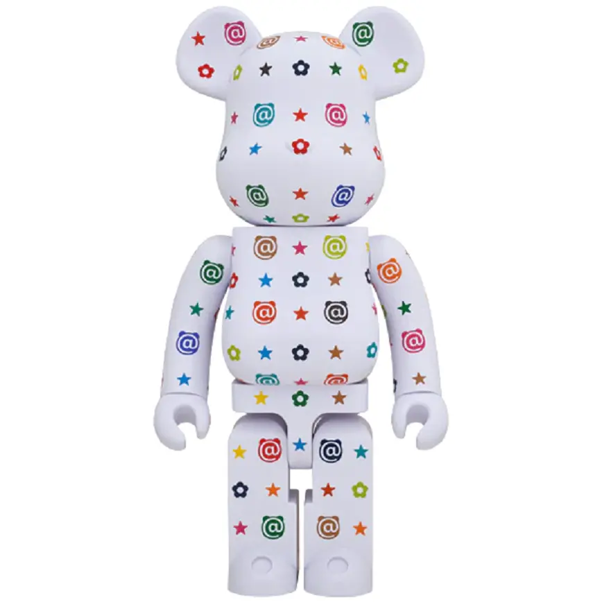 Mô Hình Bearbrick Multicolor Monogram 100% & 400%