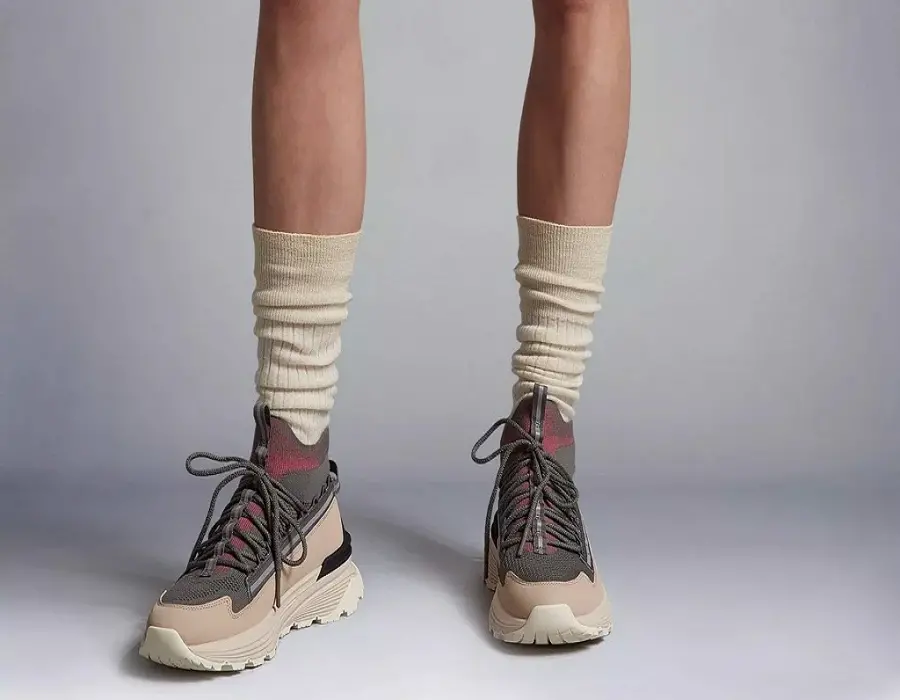 Alternative view of Giày Moncler Monte Runner Trainers 'White Gray' I109B4M00170M2835P90