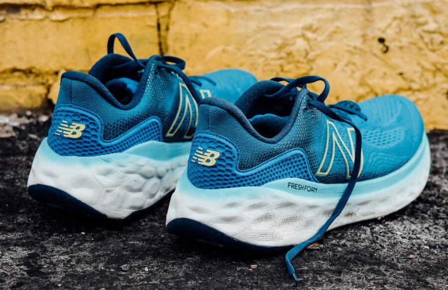 Giày New Balance Fresh Foam More v3 Light Blue WMORLV3 - Ảnh 5