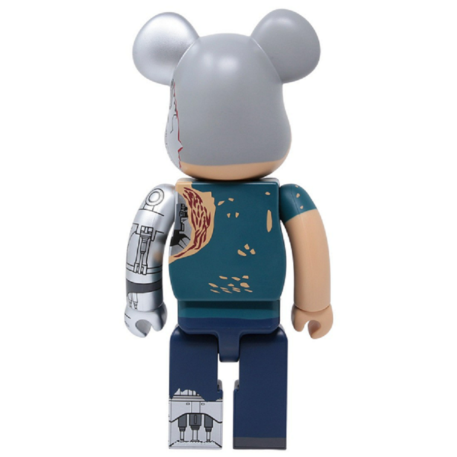 Mô Hình Bearbrick Terminato Dark Fate T-800 400% - Ảnh 3