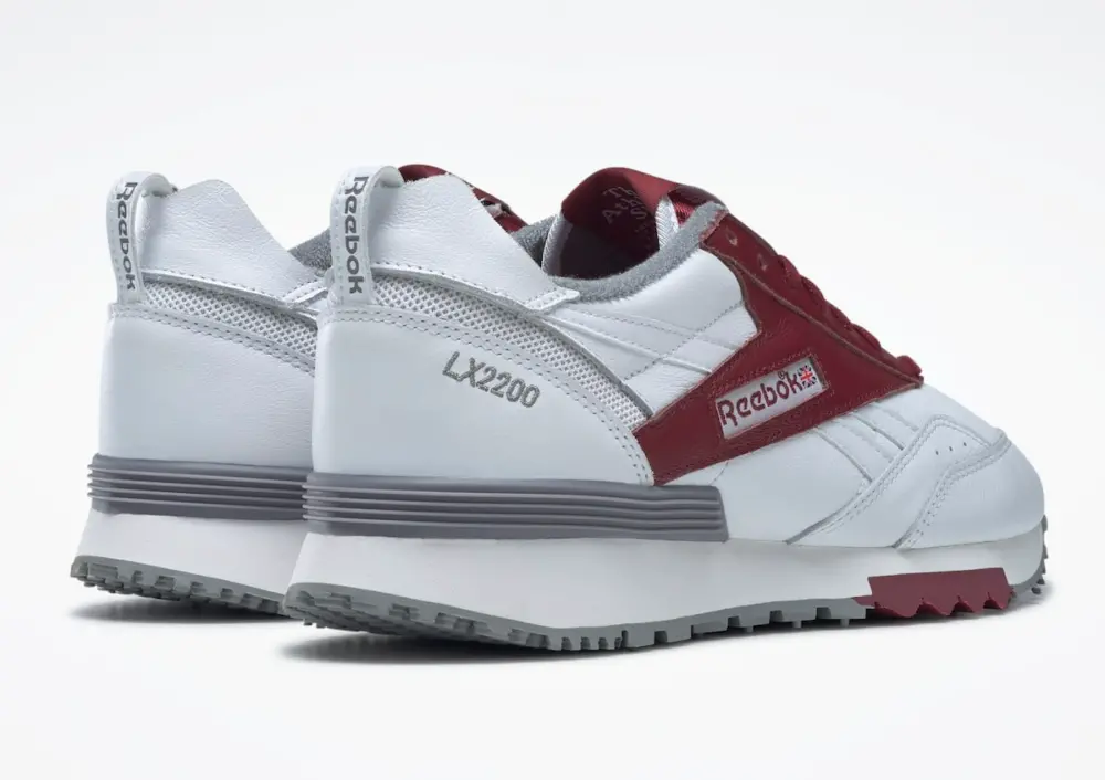 Giày Reebok Mountain Research x LX 2200 'White Burgundy' HP9729 - Ảnh 4
