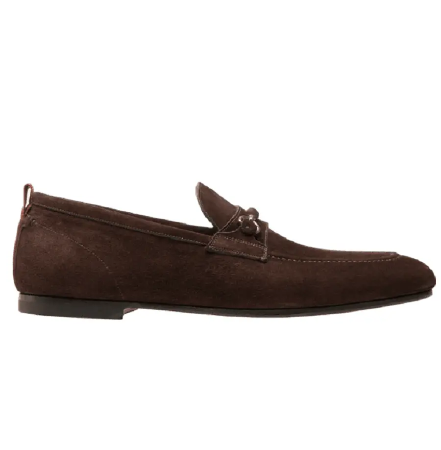 Giày Bally Plintor Suede Bit Loafers 'Coffee' 6216733