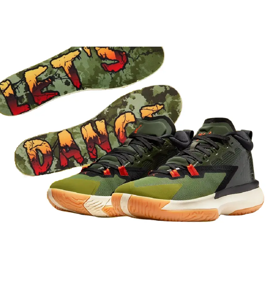 Alternative view of Giày Nike Jordan Zion 1 Pf 'Carbon Green' DA3129-300