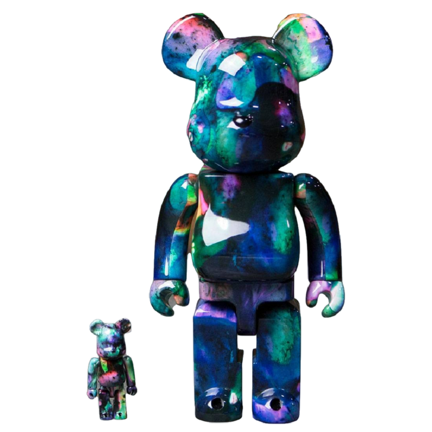 Mô Hình Bearbrick Pushead #2 Bluewater 100% & 400%