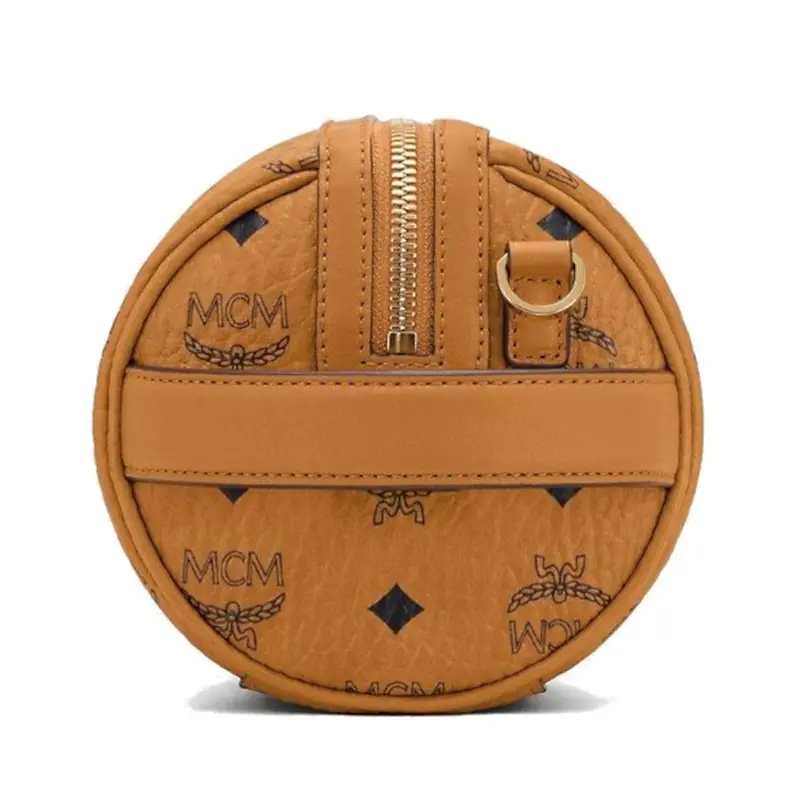 Alternative view of Túi MCM Klassik Crossbody Visetos 'Cognac' MMRASKC04CO001