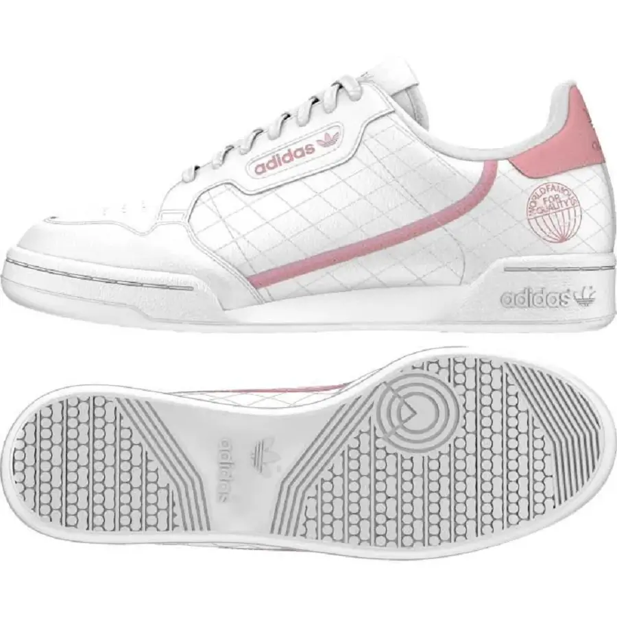Giày Adidas Orginals Continental 80 'Pink White' FV3918 - Ảnh 4