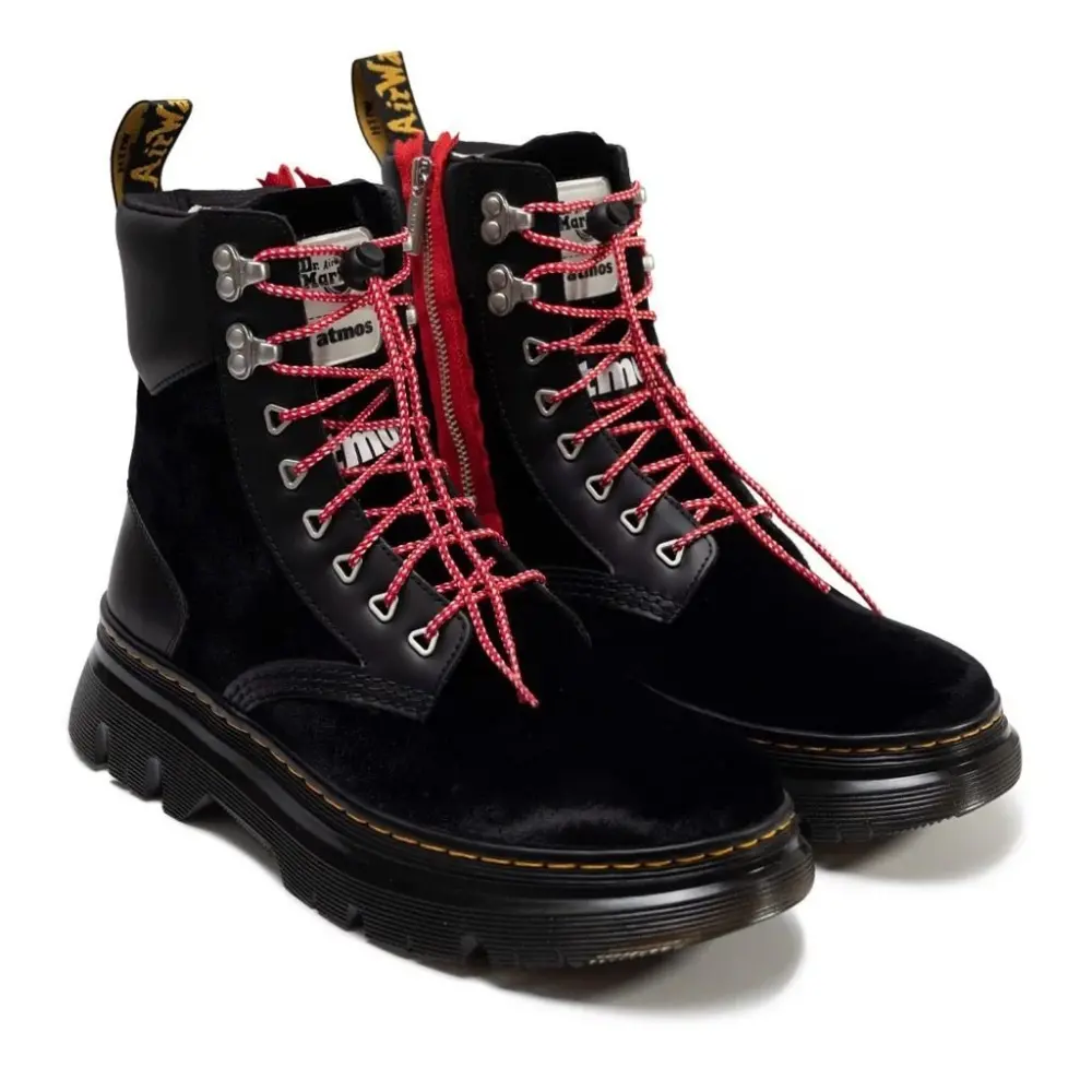 Alternative view of Giày Dr. Martens Tarik Zip Boot Atmos 'Black Velvet' 27406001