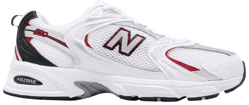 Giày New Balance 530v2 Retro 'White Silver Red' MR530SA