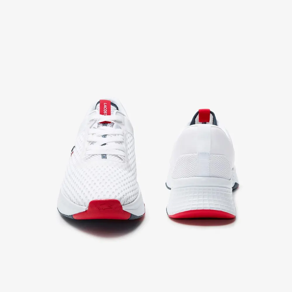 Giày Lacoste Court Drive 0120 'White Red' 7-40SMA0101407 - Ảnh 4