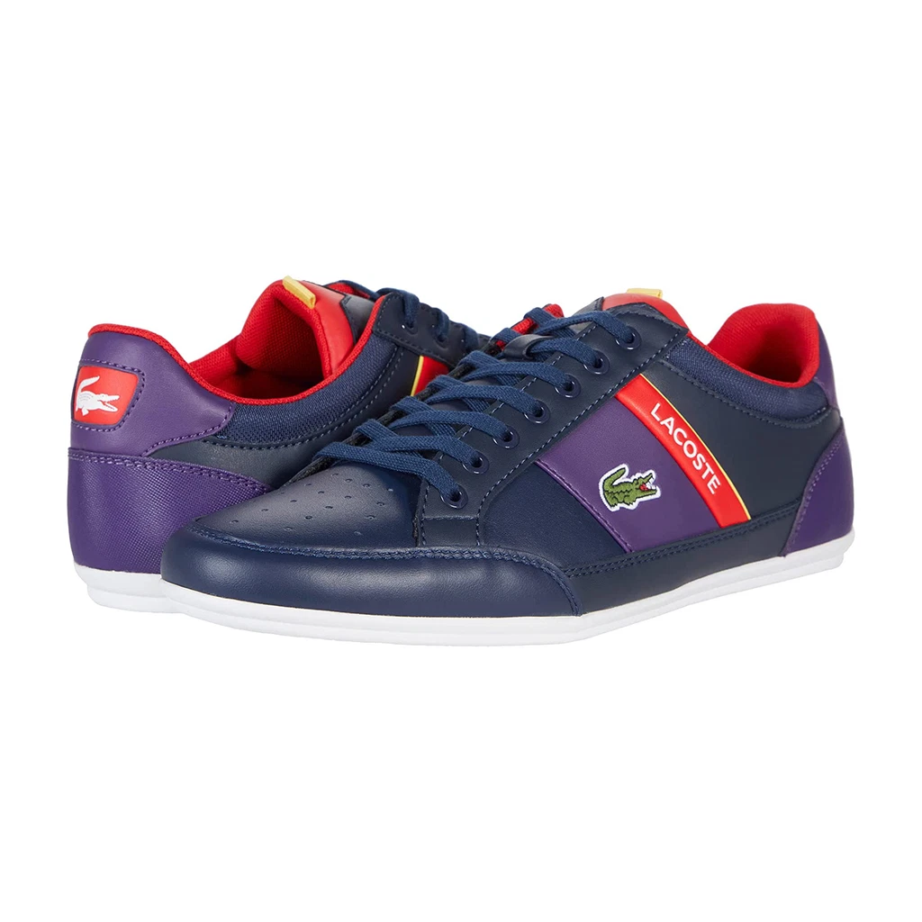 Giày Lacoste Chaymon 'Navy Purple' 0221 7-39CMA00578B4 - Ảnh 2