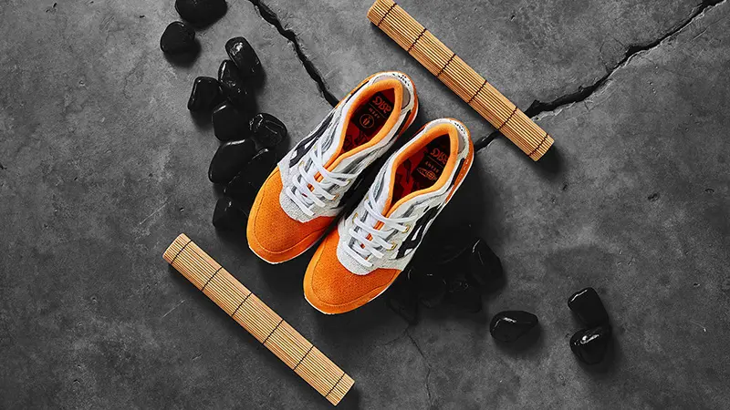Alternative view of Giày Afew x Beams x Asics Gel Lyte 3 'Orange Koi' 1191A119-800