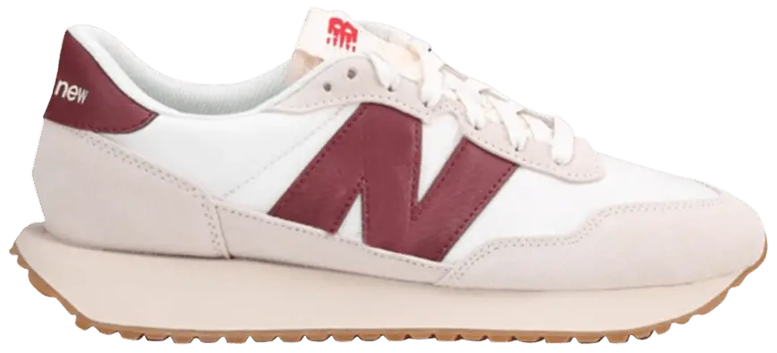 Giày New Balance 237 'White Burgundy' MS237SB