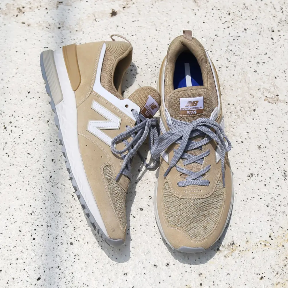 Giày New Balance 574 Sport 'Beige' MS574BS - Ảnh 6