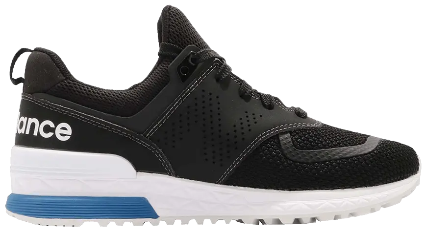 Giày New Balance 574 'Black Blue' MS574PCB